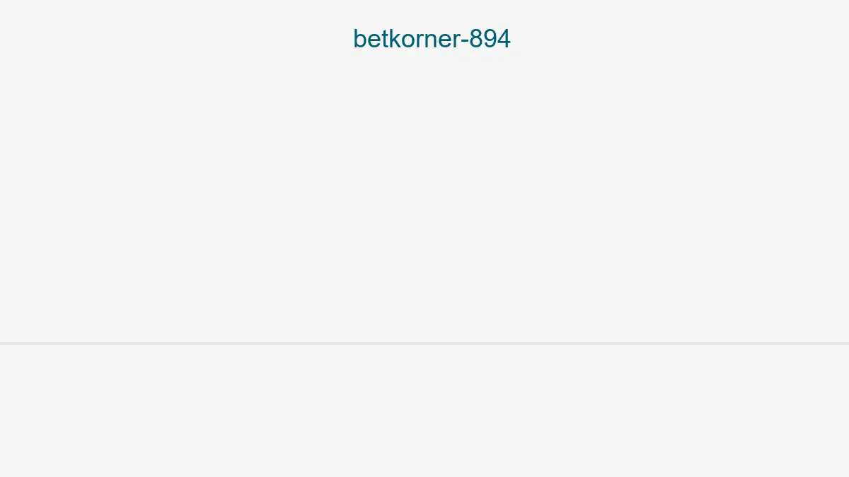 Betkorner 894