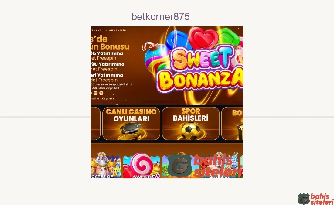 Betkorner875