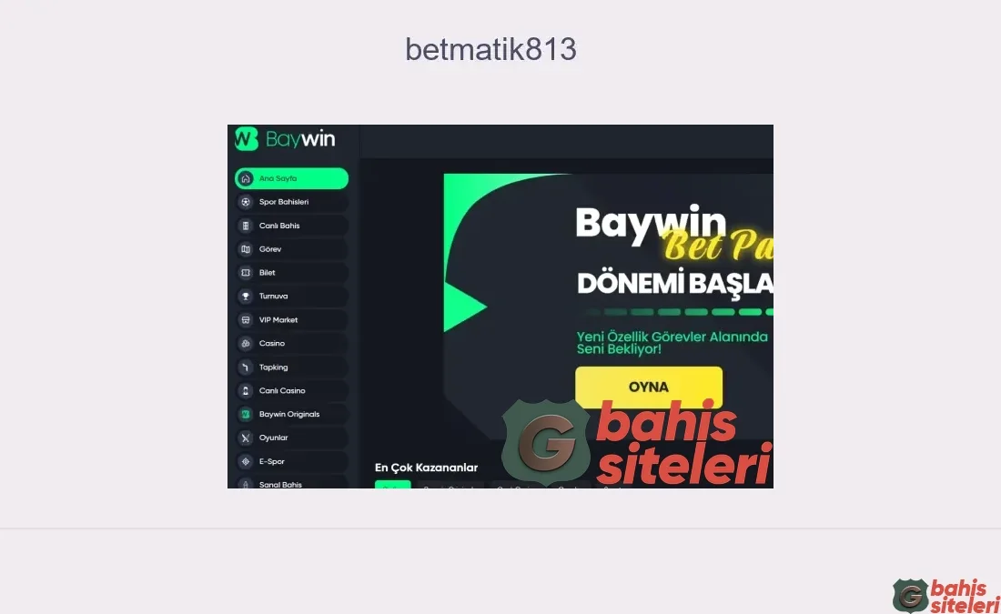 Betmatik813