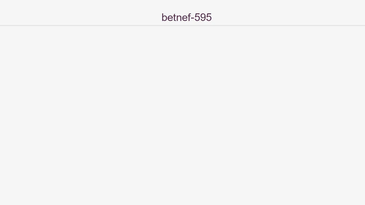 Betnef 595