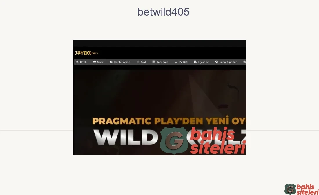 Betwild405