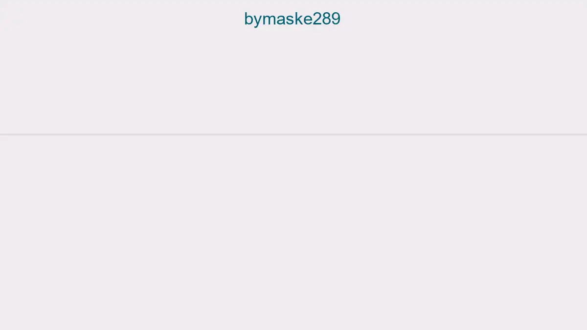Bymaske289