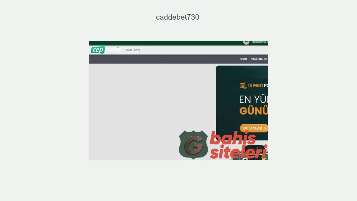 Caddebet730