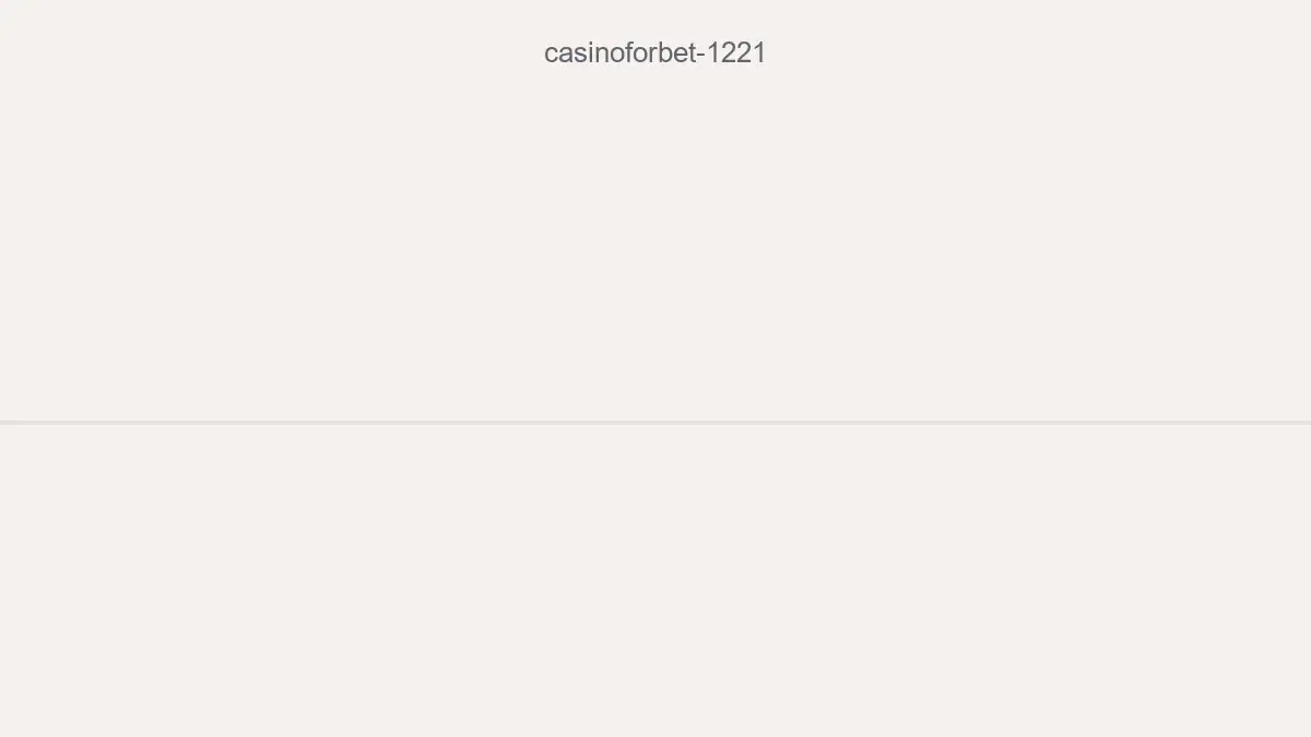 Casinoforbet 1221