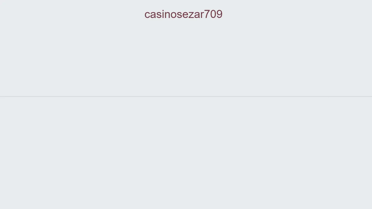 Casinosezar709