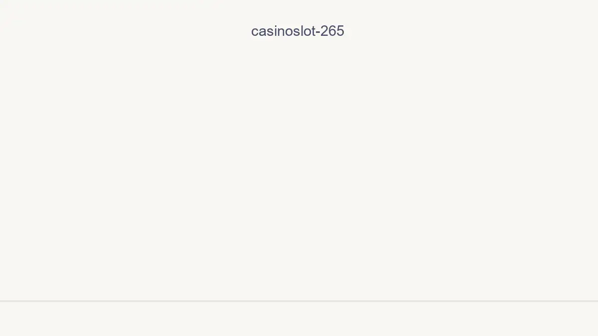 Casinoslot 265