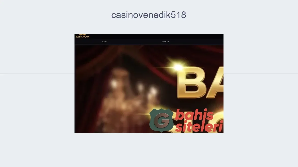 Casinovenedik518