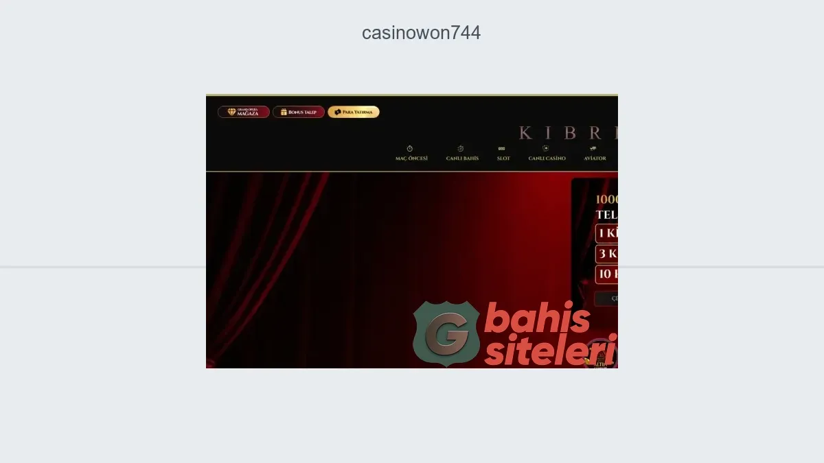 Casinowon744
