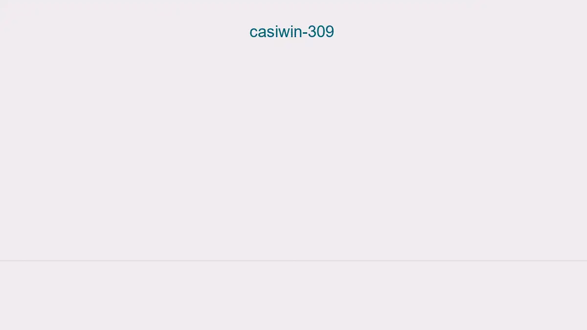 Casiwin 309