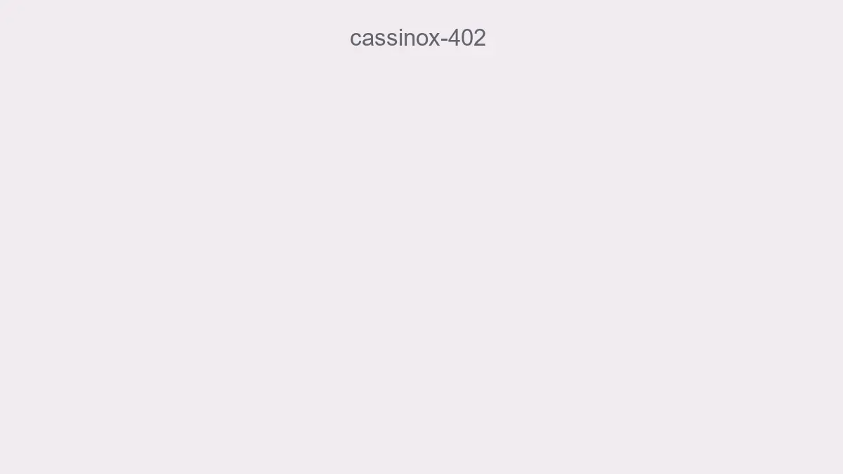 Cassinox 402
