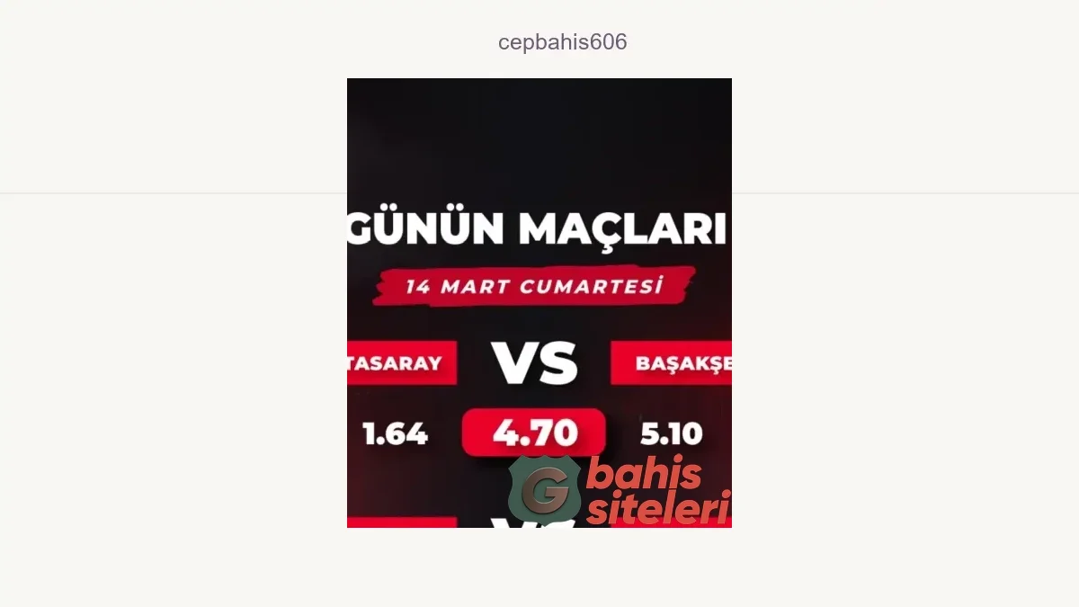 Cepbahis606