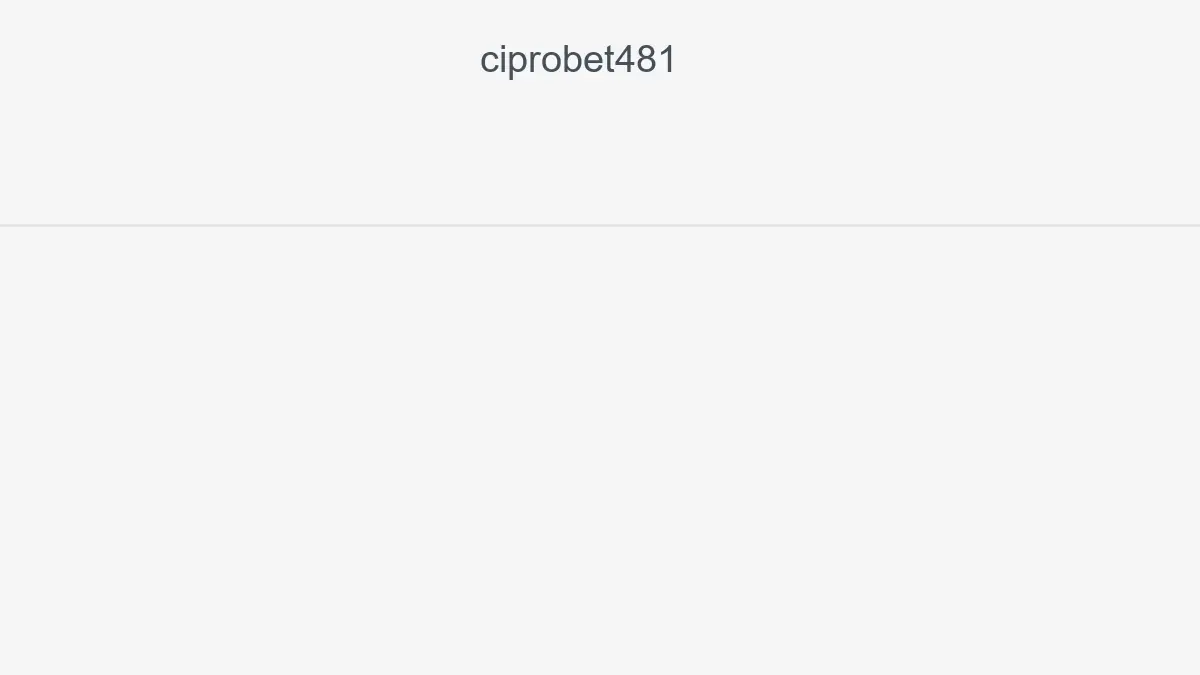Ciprobet481
