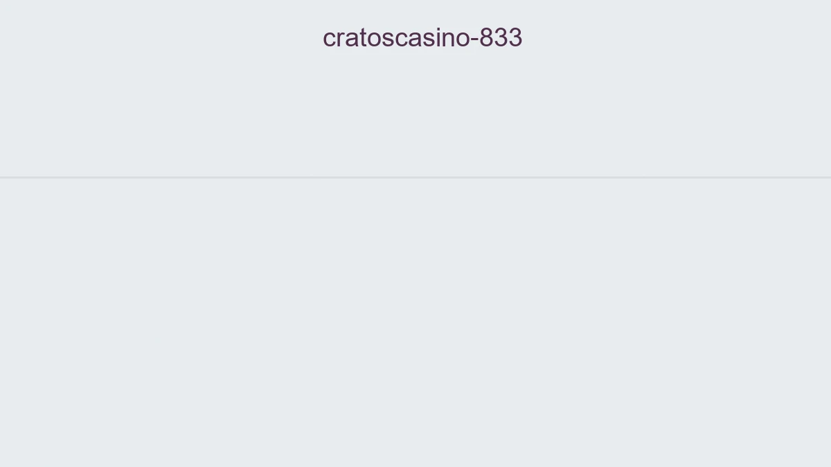 Cratoscasino 833