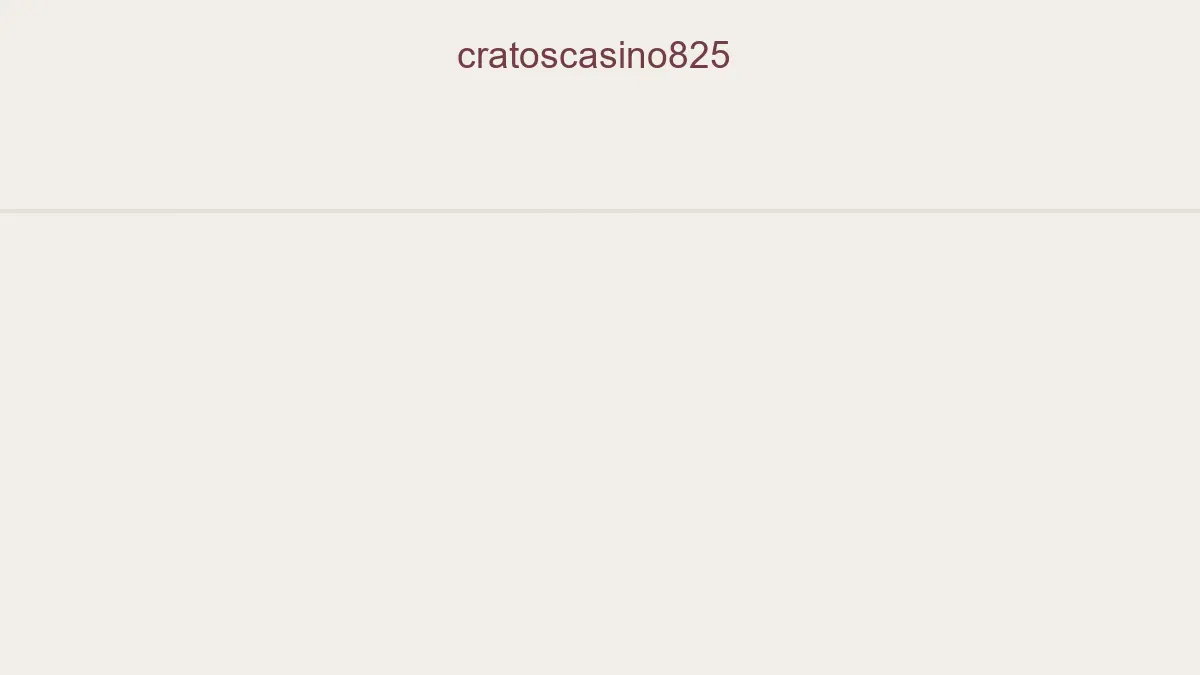 Cratoscasino825