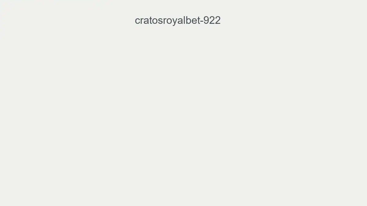 Cratosroyalbet 922
