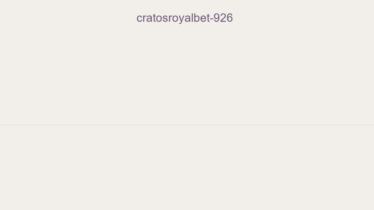 Cratosroyalbet 926