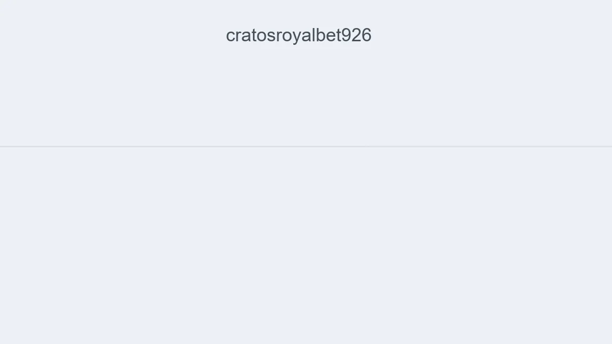 Cratosroyalbet926