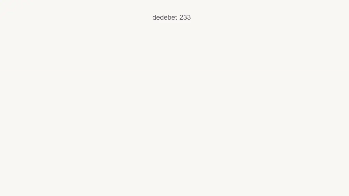 Dedebet 233