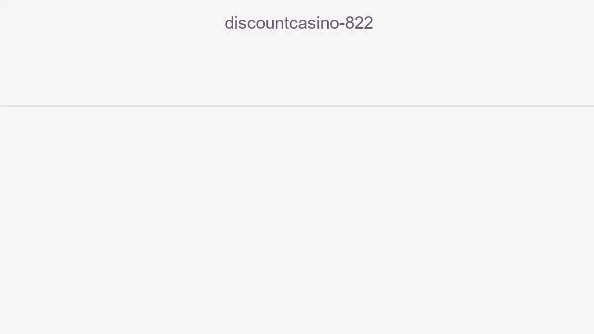 Discountcasino 822