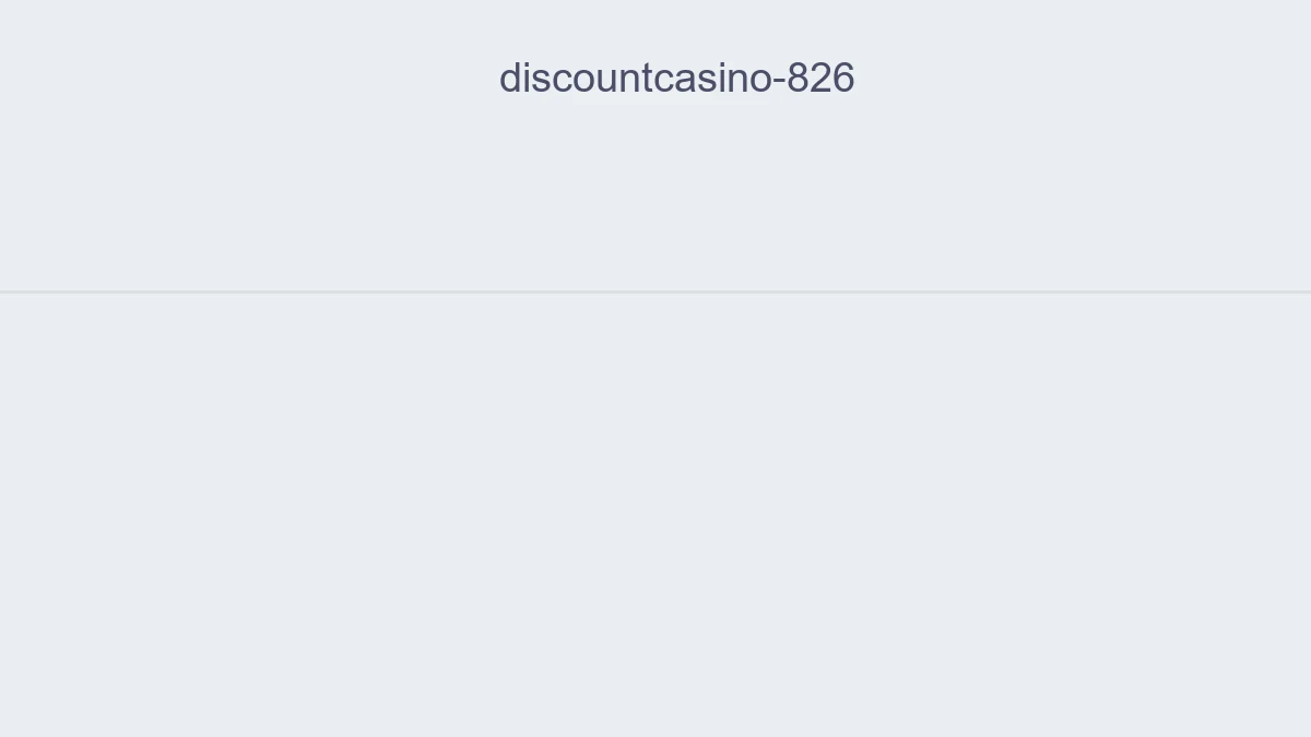 Discountcasino 826