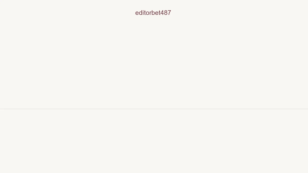 Editorbet487