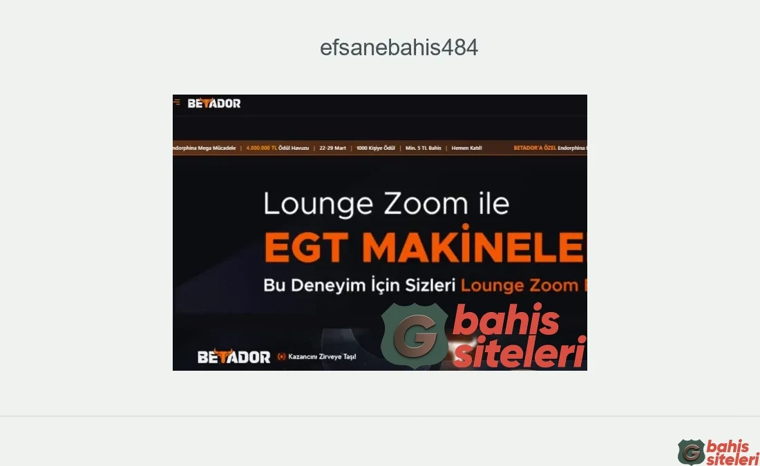 Efsanebahis484