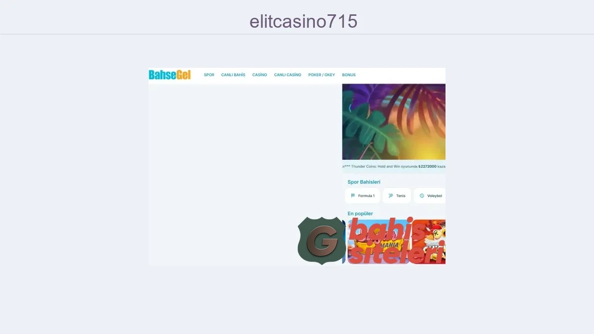 Elitcasino715