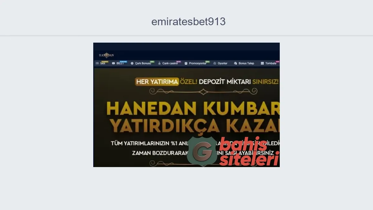 Emiratesbet913