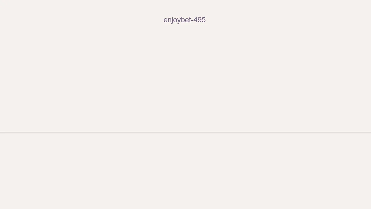 Enjoybet 495