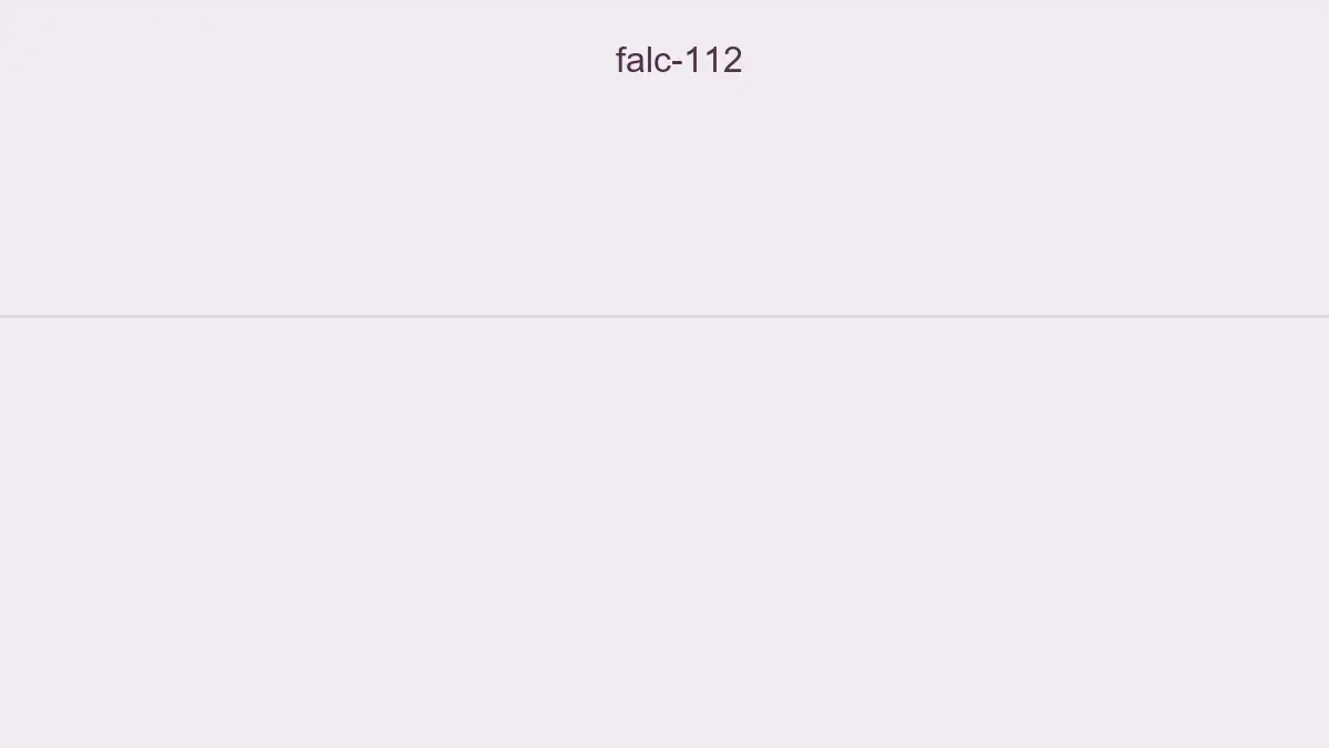 Falc 112