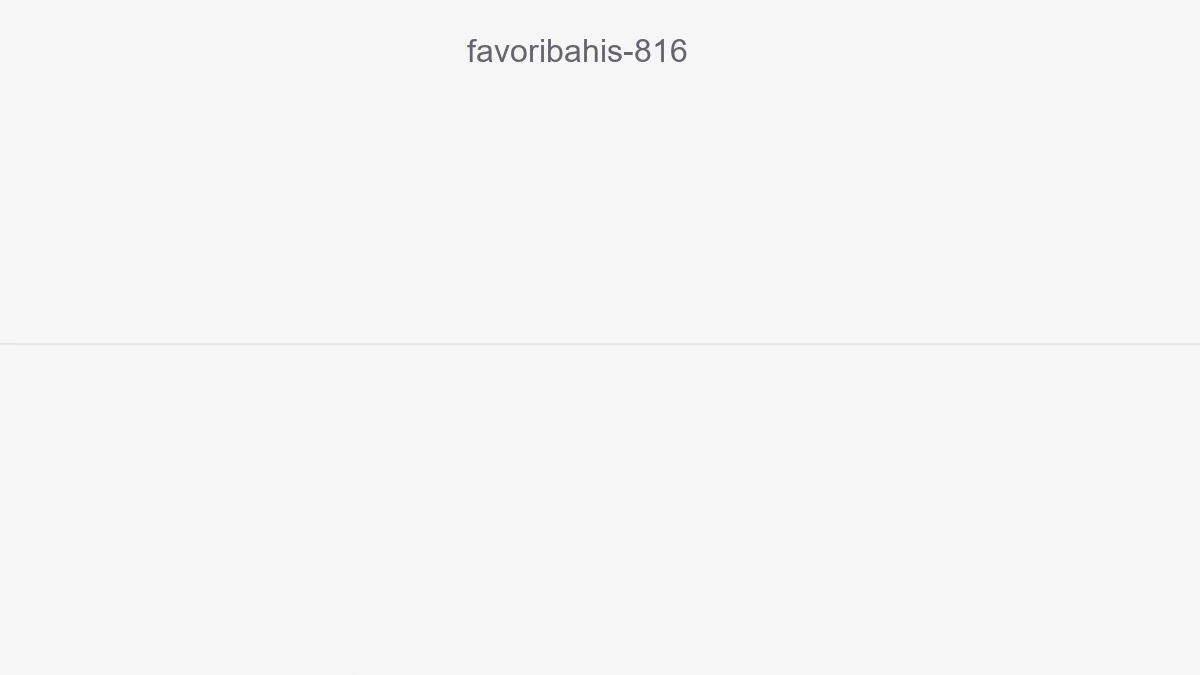 Favoribahis 816