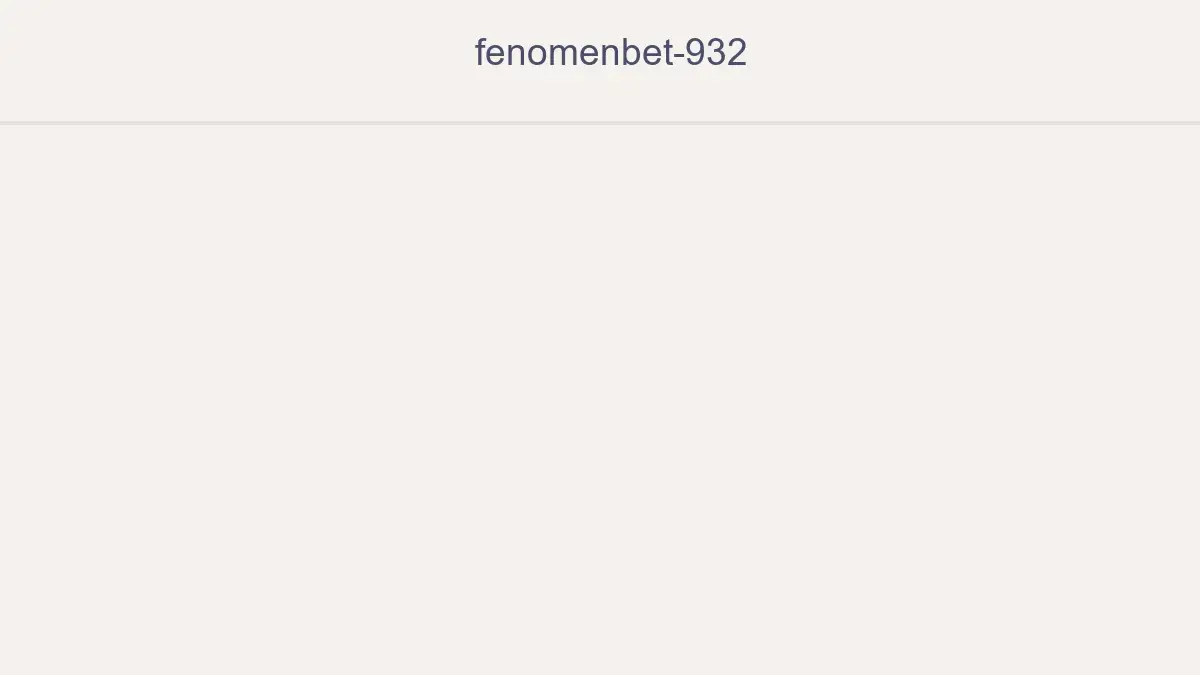 Fenomenbet 932