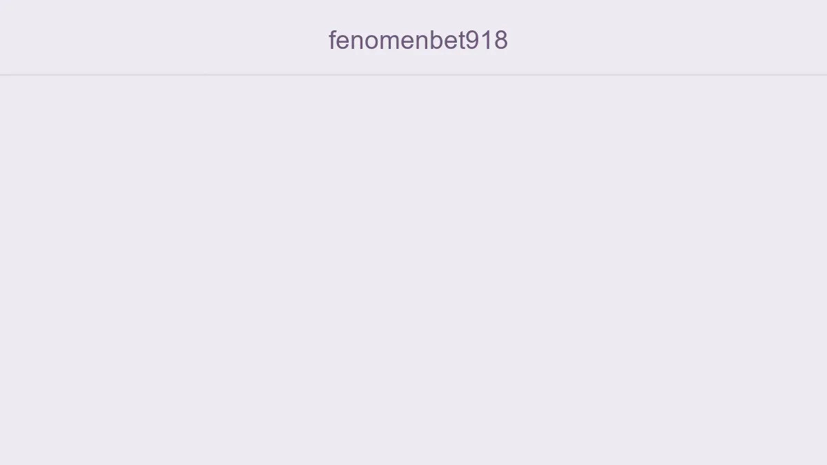 Fenomenbet918