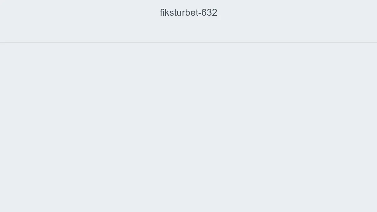 Fiksturbet 632