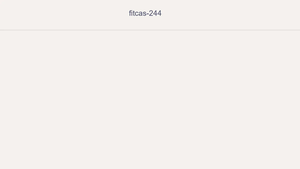 Fitcas 244