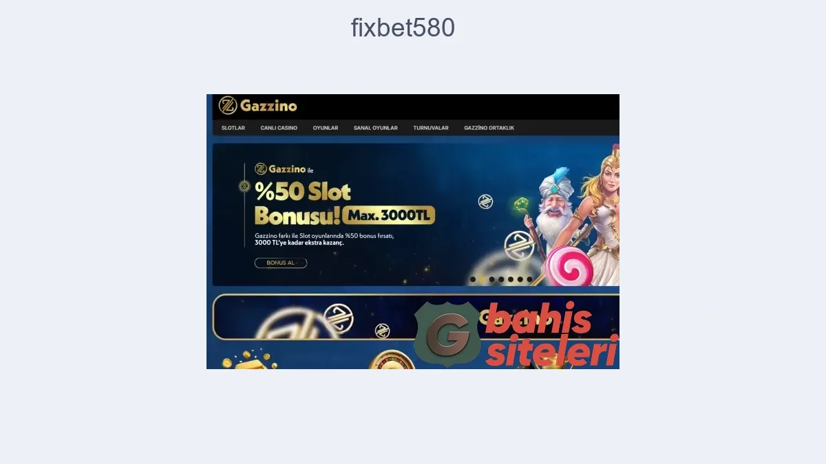 Fixbet580