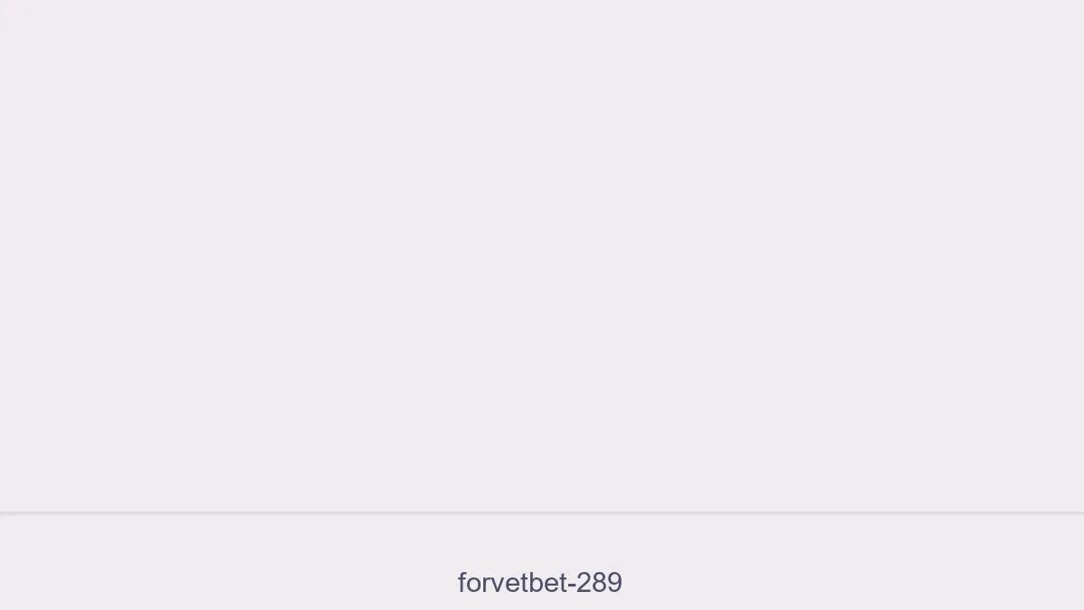 Forvetbet 289