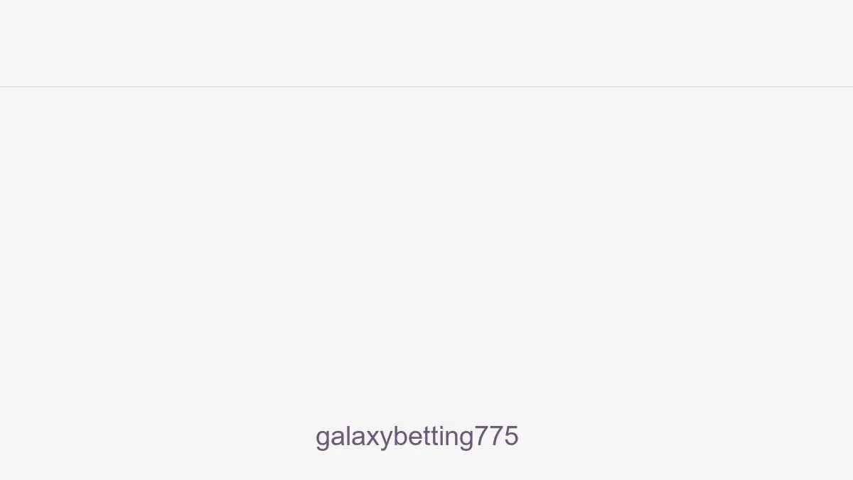 Galaxybetting775