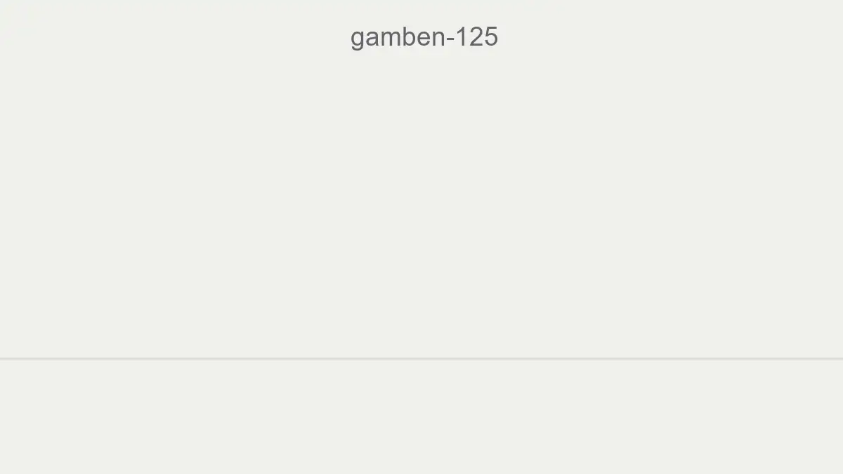 Gamben 125