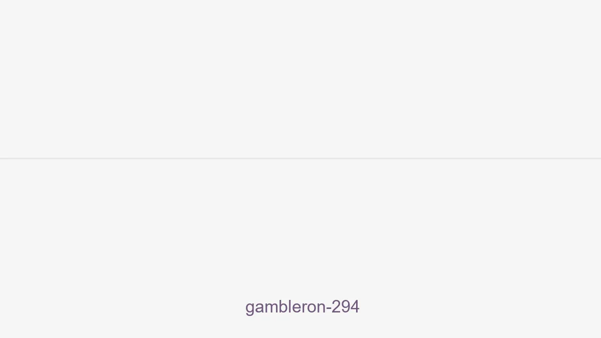 Gambleron 294