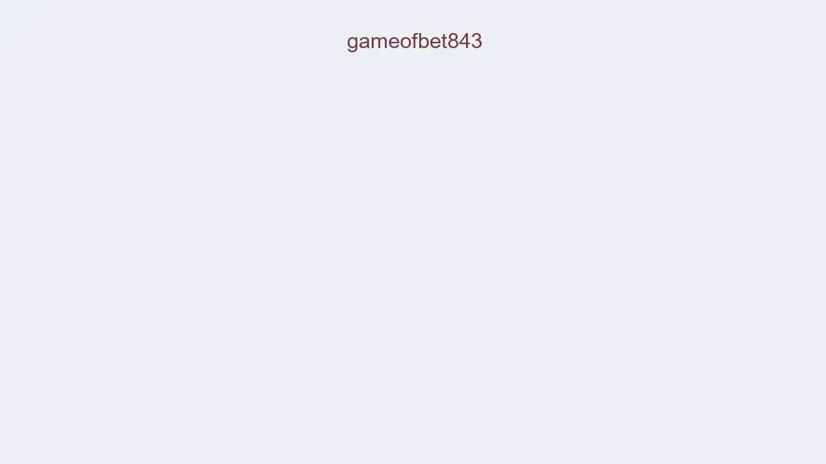 Gameofbet843