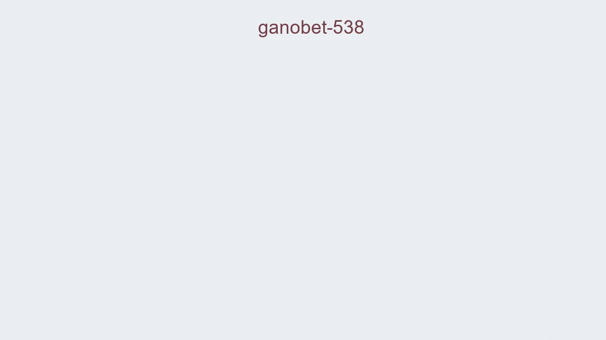 Ganobet 538