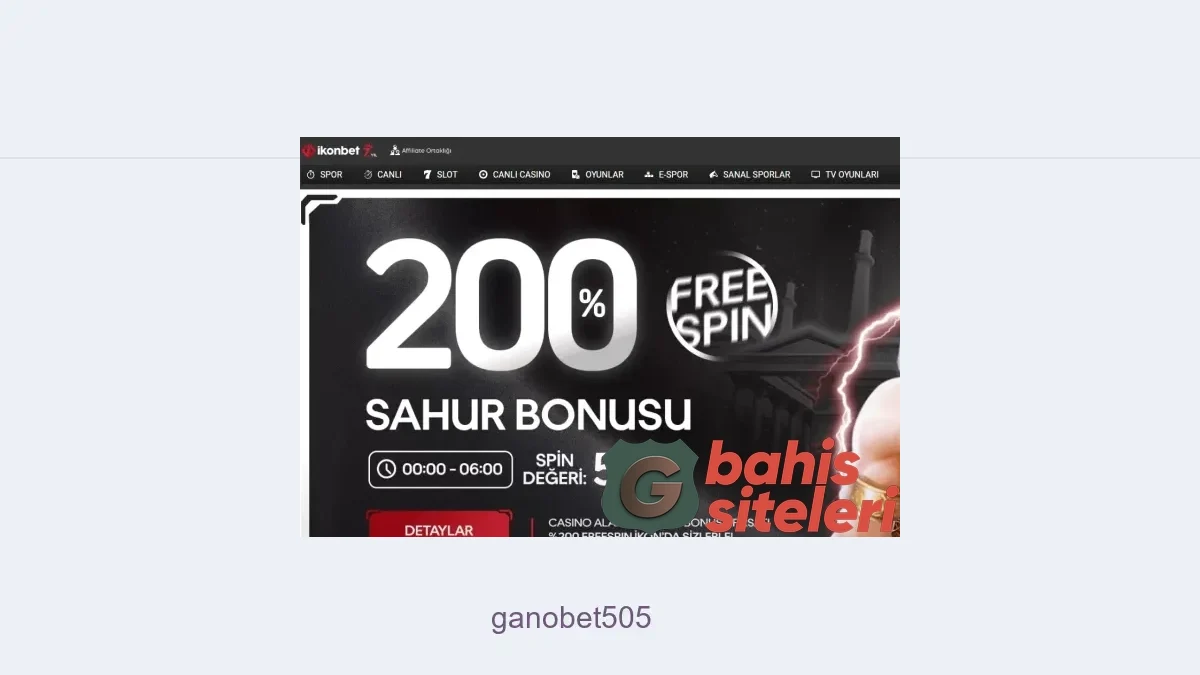 Ganobet505