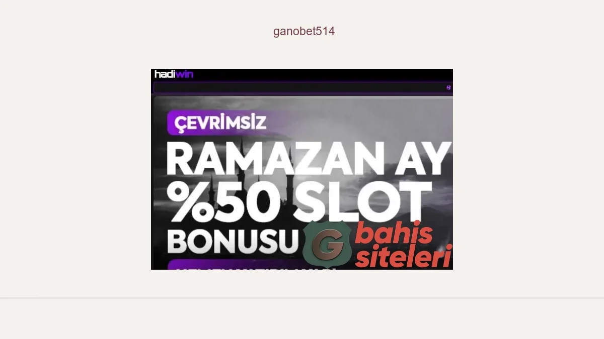 Ganobet514