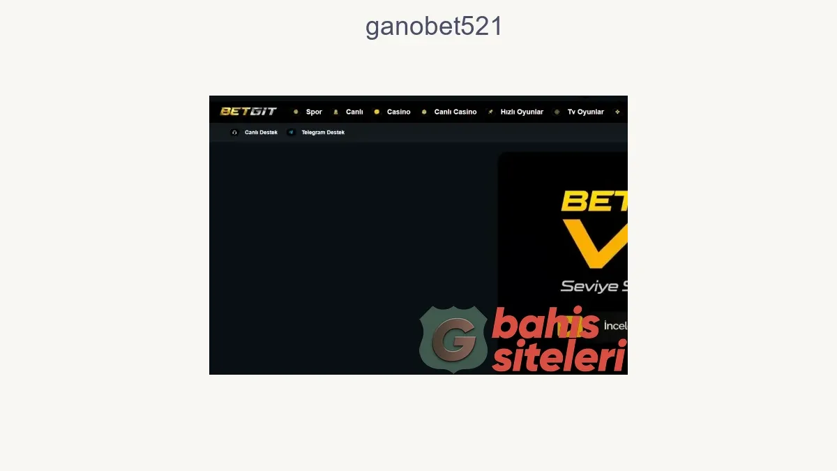 Ganobet521