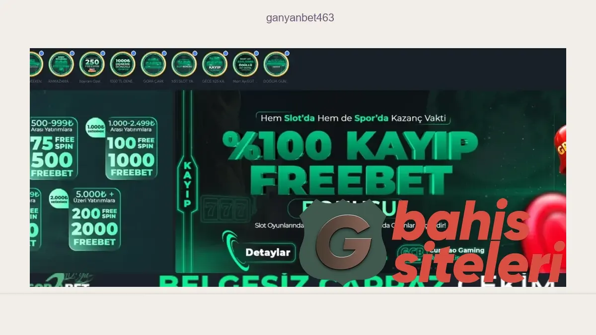 Ganyanbet463