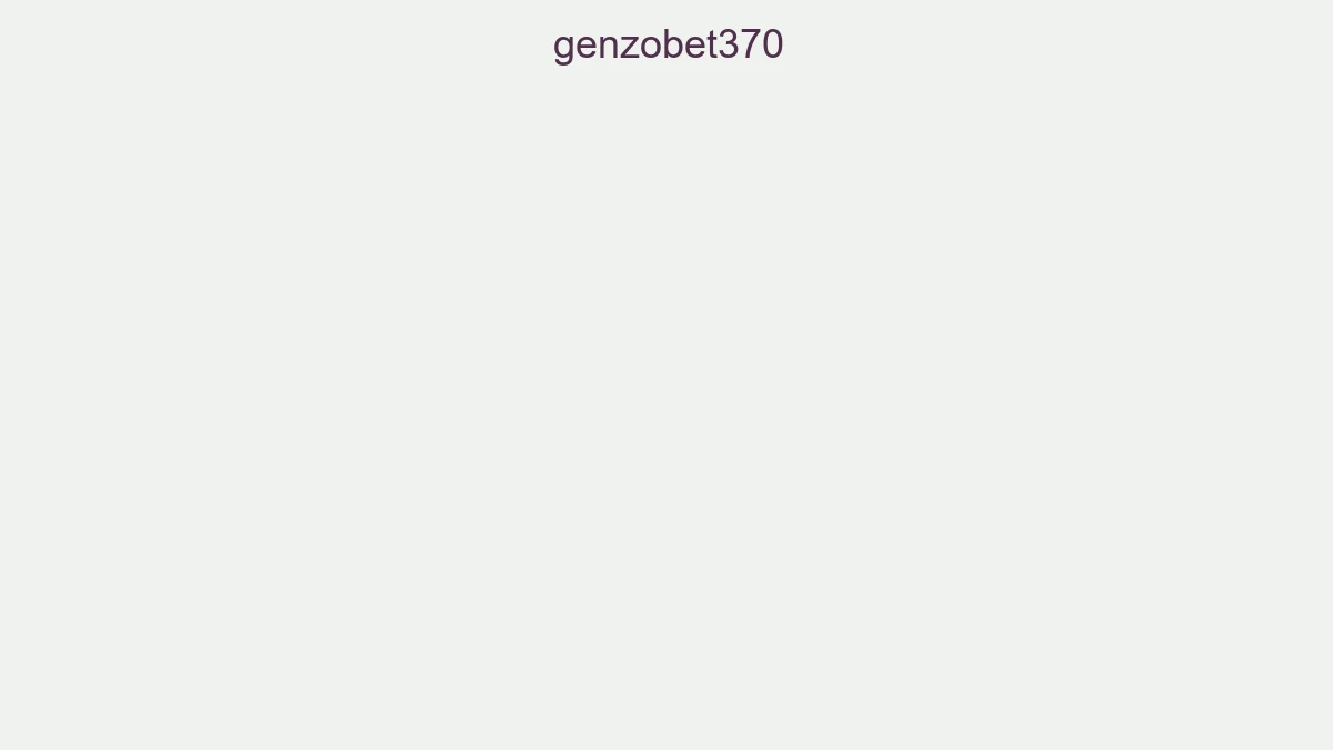 Genzobet370