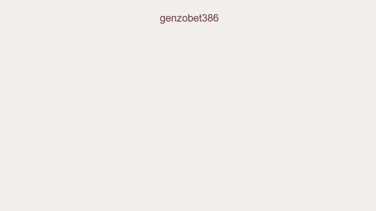 Genzobet386