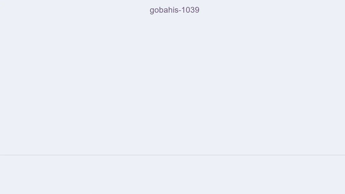 Gobahis 1039