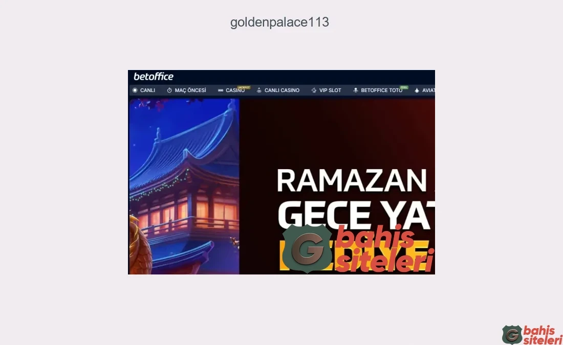 Goldenpalace113